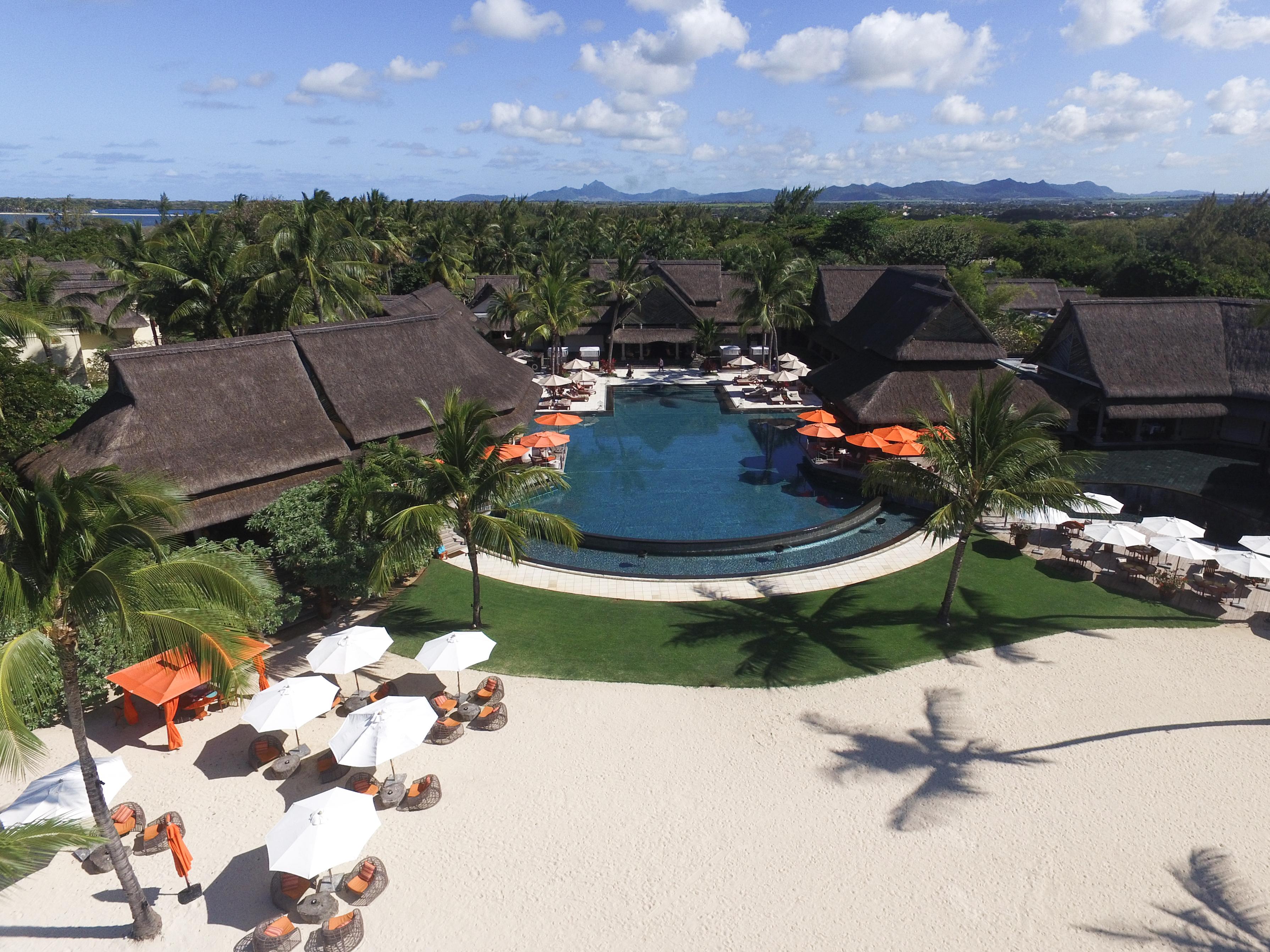 Constance Prince Maurice Посте-де-Флак Экстерьер фото Aerial view of the resort